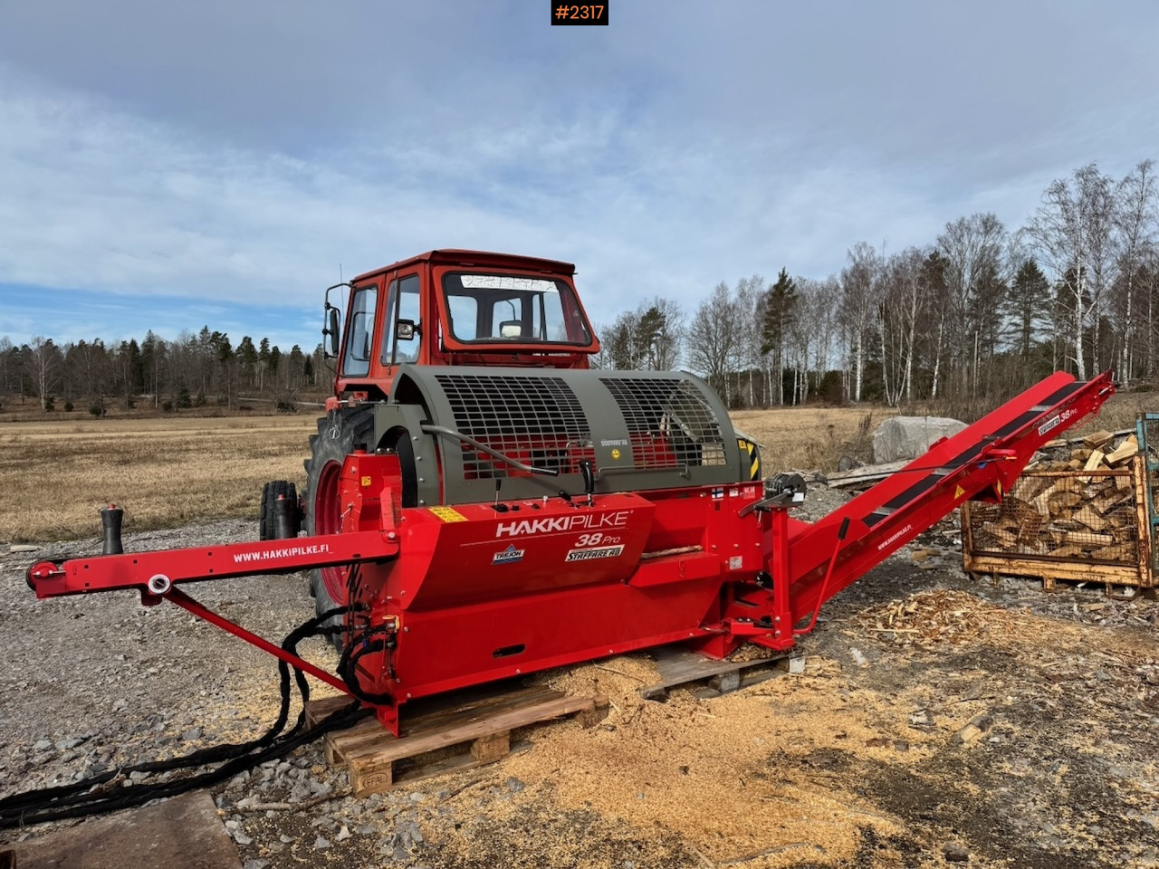 Hakki Pilke 38 Pro PTO firewood processor with table - Лісозаготівельна техніка: фото 2 Hakki Pilke 38 Pro PTO firewood processor with table - Лісозаготівельна техніка: фото 2