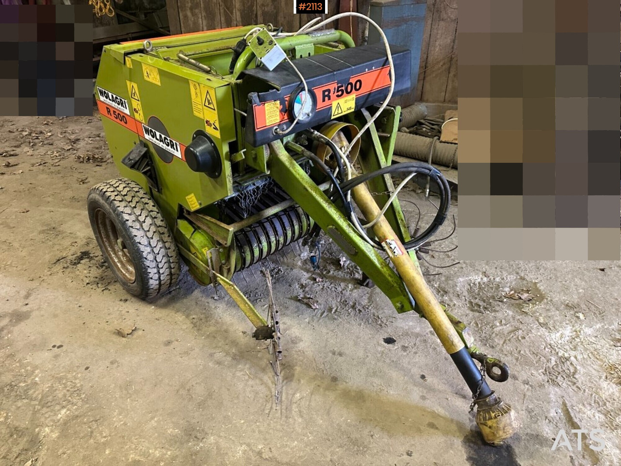 Mini baler Wolagri R500 with 2 separate wrappers - Техніка для сінозаготівлі: фото 1 Mini baler Wolagri R500 with 2 separate wrappers - Техніка для сінозаготівлі: фото 1