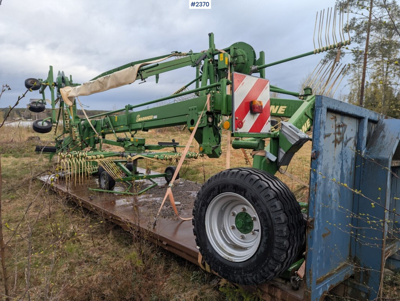 Rotary Rake Krone Swadro 1010 - Техніка для сінозаготівлі: фото 4 Rotary Rake Krone Swadro 1010 - Техніка для сінозаготівлі: фото 4