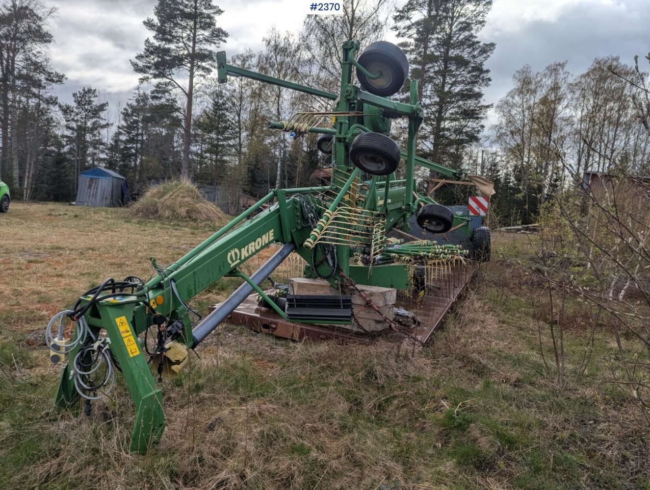 Rotary Rake Krone Swadro 1010 - Техніка для сінозаготівлі: фото 2 Rotary Rake Krone Swadro 1010 - Техніка для сінозаготівлі: фото 2