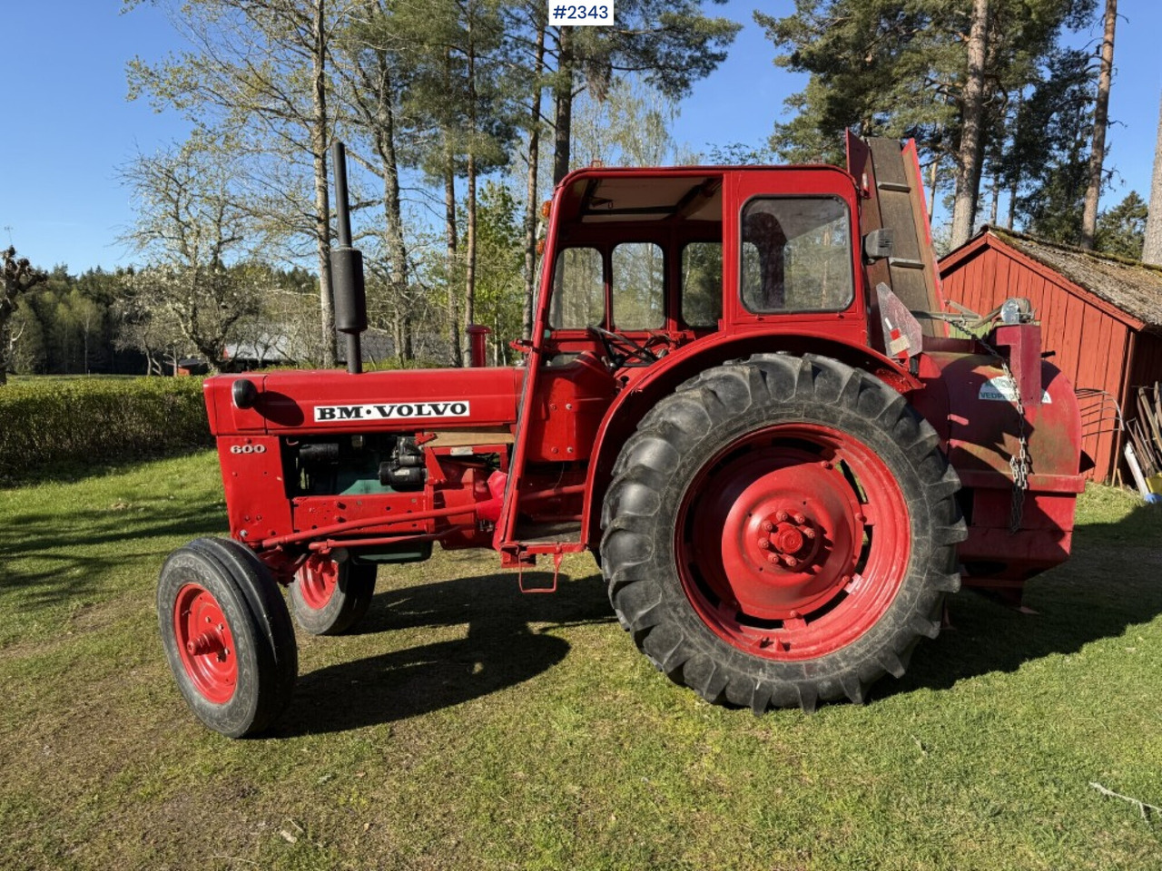 Traktor, Volvo BM T600 - Трактор: фото 2 Traktor, Volvo BM T600 - Трактор: фото 2