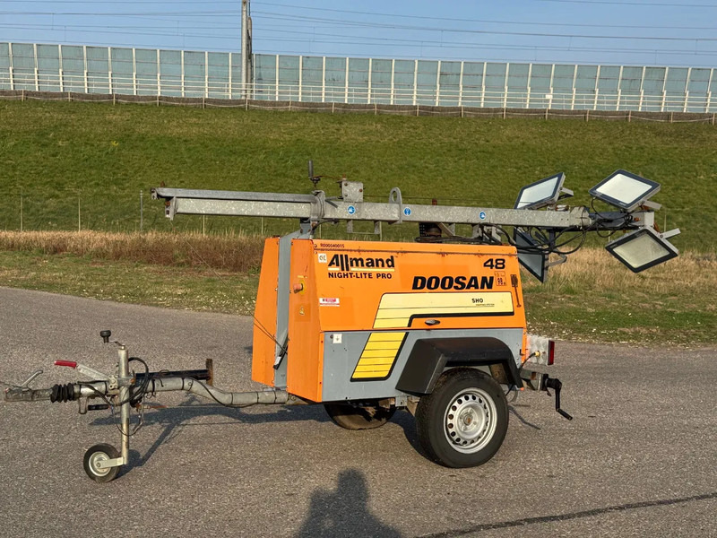 Doosan Allmand Night-Light Pro mobiele lichtmast LED - Освітлювальна вежа: фото 2 Doosan Allmand Night-Light Pro mobiele lichtmast LED - Освітлювальна вежа: фото 2