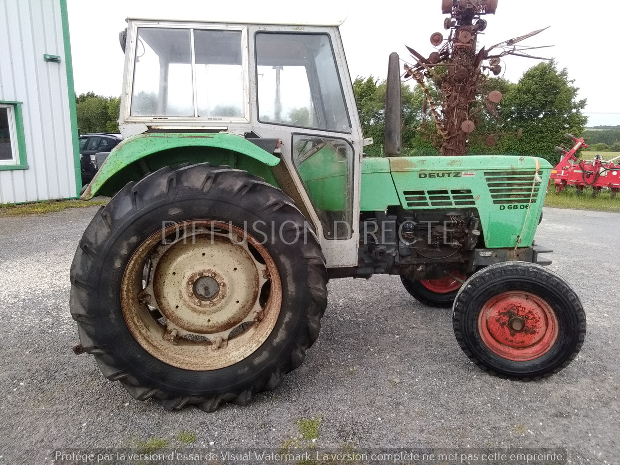 DEUTZ-FAHR TRACTEUR AGRICOLE 68-06 - Трактор: фото 4 DEUTZ-FAHR TRACTEUR AGRICOLE 68-06 - Трактор: фото 4