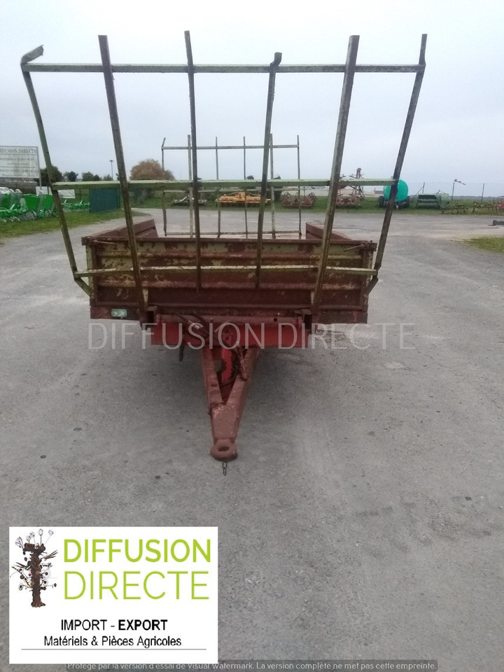 GRUAU REMORQUE AGRICOLE G 400 - Сільськогосподарський причіп платформа: фото 1 GRUAU REMORQUE AGRICOLE G 400 - Сільськогосподарський причіп платформа: фото 1