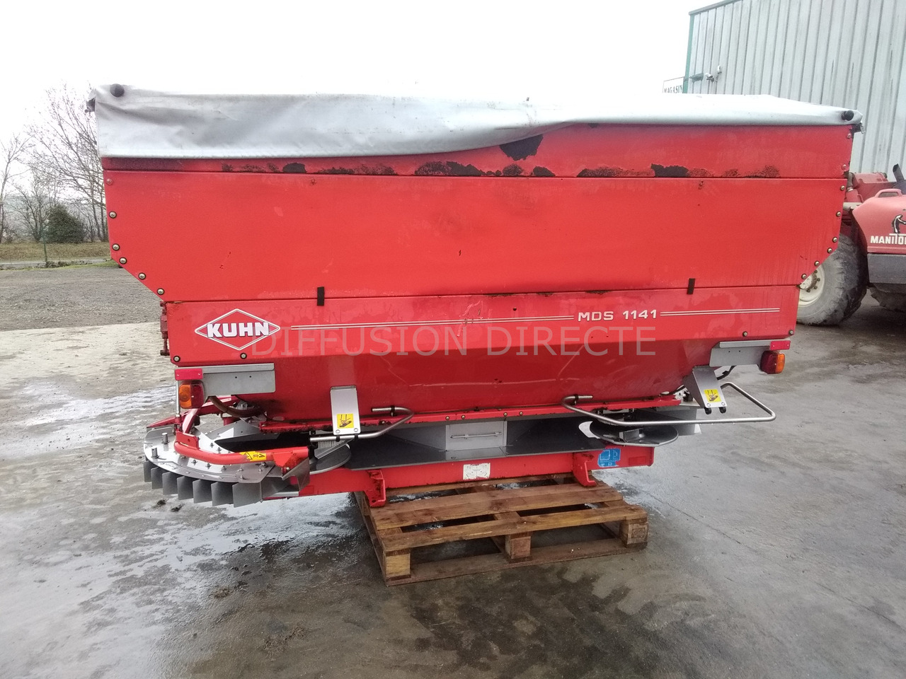 KUHN DISTRIBUTEUR D'ENGRAIS MDS 1141 - Розкидач добрив: фото 3 KUHN DISTRIBUTEUR D'ENGRAIS MDS 1141 - Розкидач добрив: фото 3