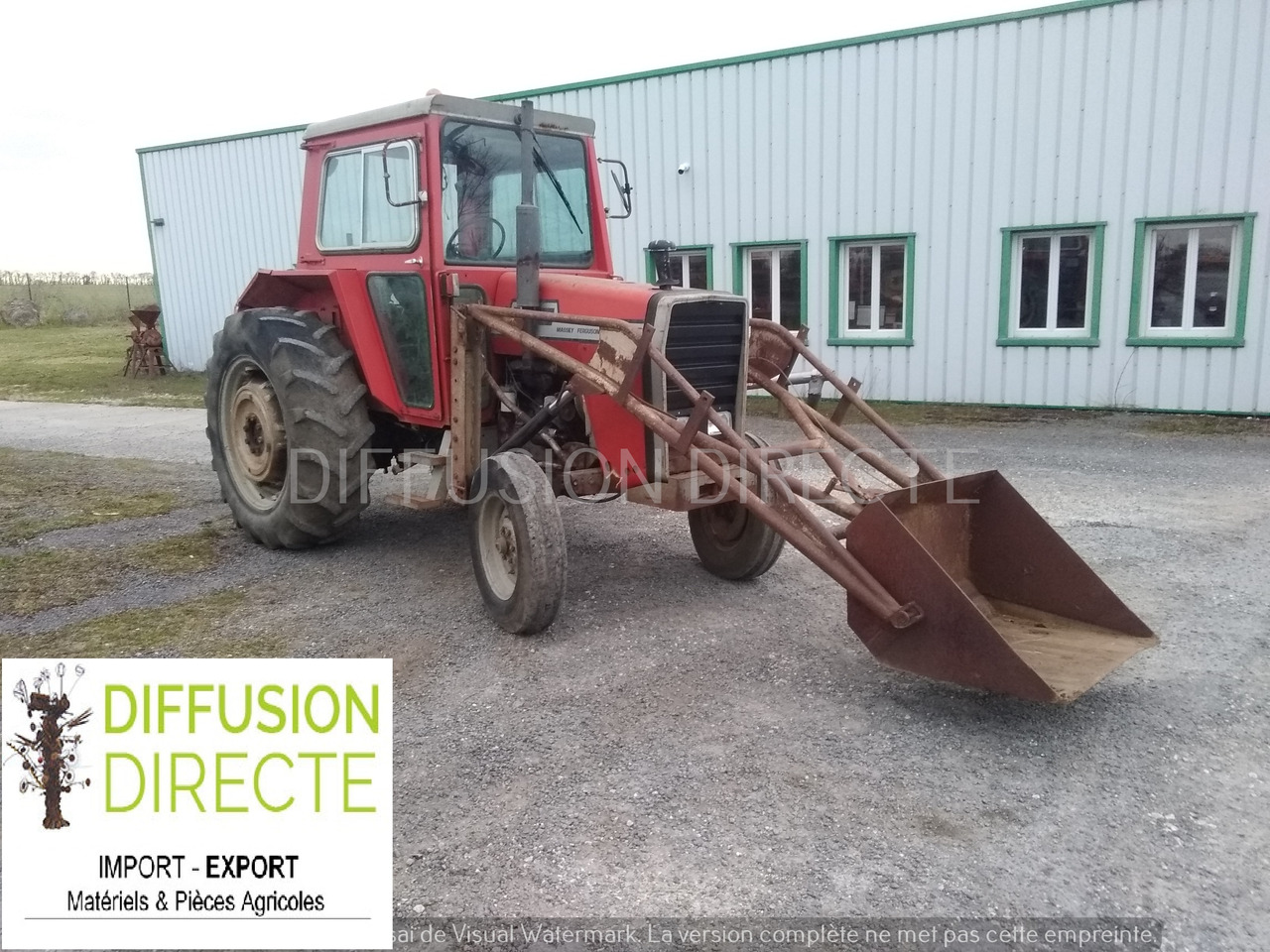 MASSEY FERGUSON TRACTEUR AGRICOLE 590 8 S - Трактор: фото 1 MASSEY FERGUSON TRACTEUR AGRICOLE 590 8 S - Трактор: фото 1