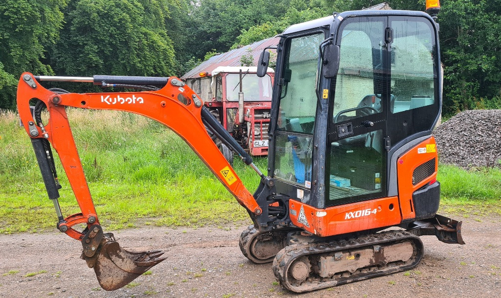 2016 Kubota KX016-4 Mini Digger, only 1550 hours - Міні-екскаватор: фото 1 2016 Kubota KX016-4 Mini Digger, only 1550 hours - Міні-екскаватор: фото 1