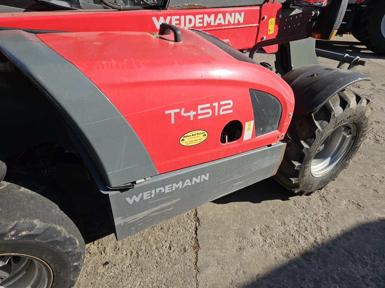 2019 Weidemann 4512 Telehandler - Навантажувач телескопічний: фото 4 2019 Weidemann 4512 Telehandler - Навантажувач телескопічний: фото 4