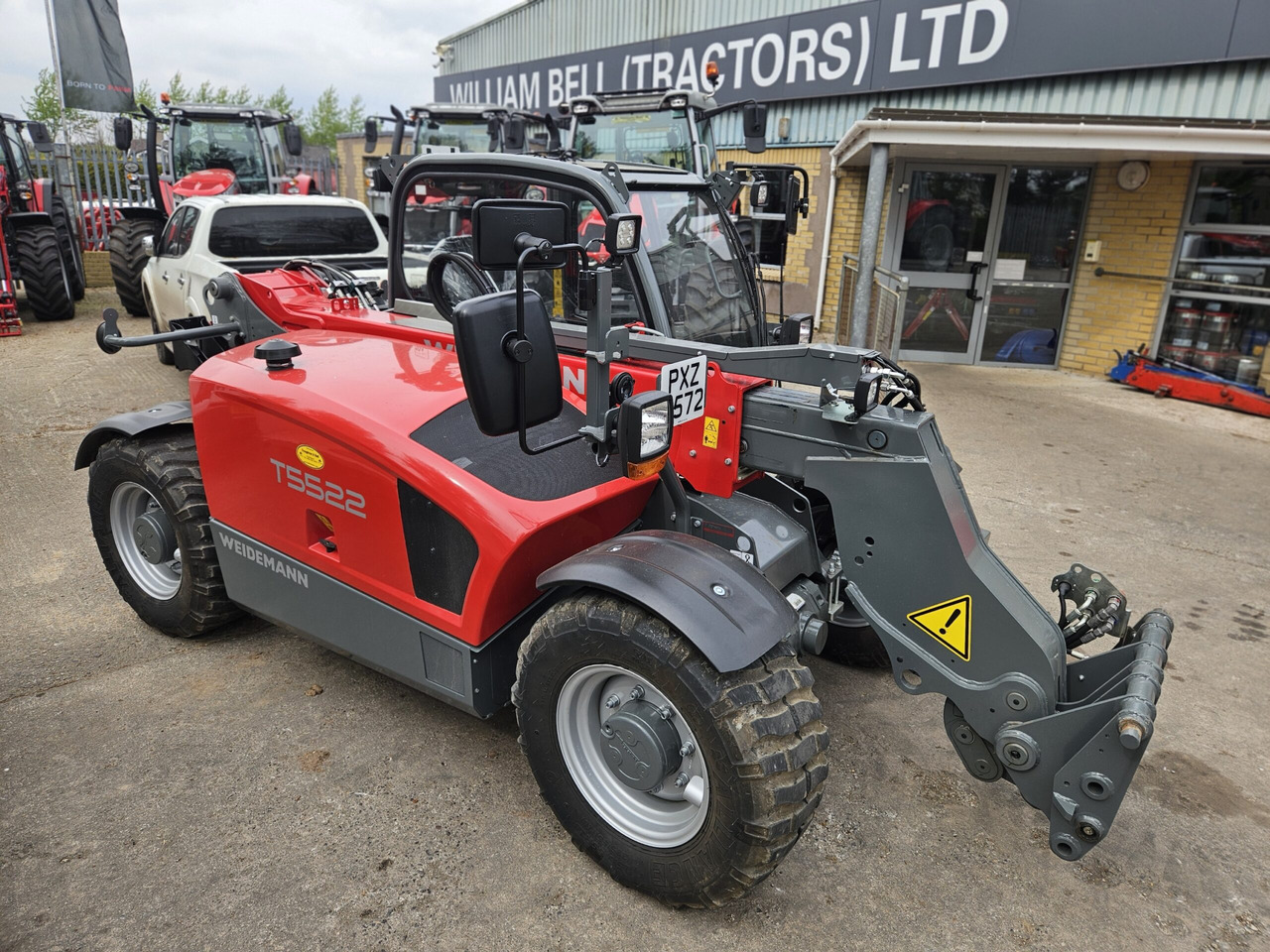 2021 Weidemann 5522 with only 90 hours - Навантажувач телескопічний: фото 1 2021 Weidemann 5522 with only 90 hours - Навантажувач телескопічний: фото 1