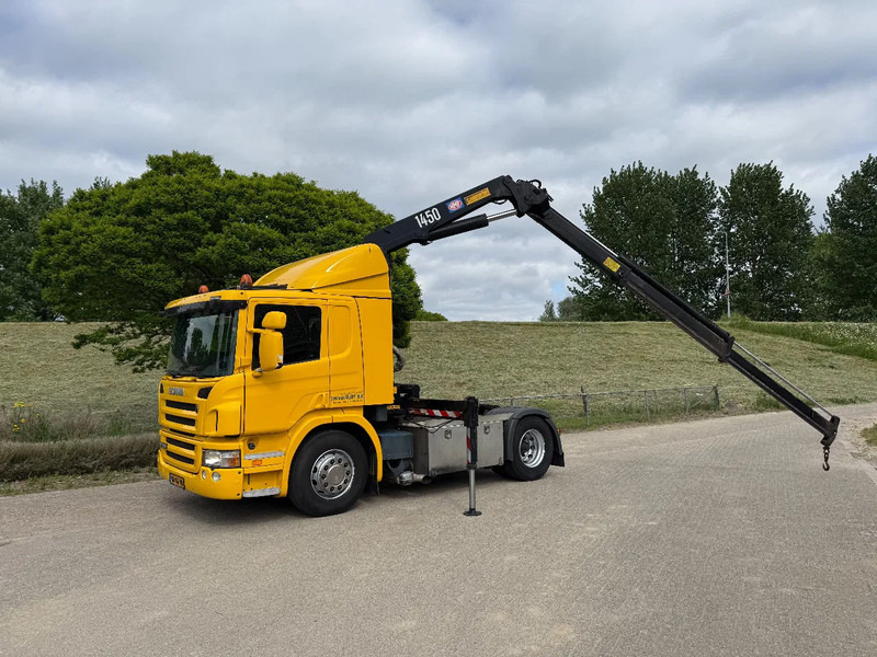 Scania P320 HMF 1450 - Вантажівка з маніпулятором: фото 1 Scania P320 HMF 1450 - Вантажівка з маніпулятором: фото 1