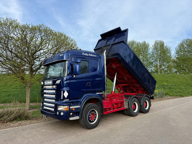 Scania R580 Kipper 6X4 Manual Full steel Retarder - Самоскид вантажівка: фото 1 Scania R580 Kipper 6X4 Manual Full steel Retarder - Самоскид вантажівка: фото 1