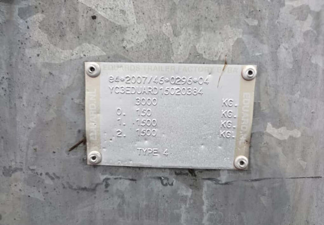 Бортовий причіп/ Платформа EduardP4 3000kg: фото 13 Бортовий причіп/ Платформа EduardP4 3000kg: фото 13