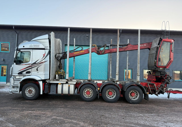 Mercedes-BenzArocs 8x4 Nosturilla! - Лісовоз, Вантажівка з маніпулятором: фото 2 Mercedes-BenzArocs 8x4 Nosturilla! - Лісовоз, Вантажівка з маніпулятором: фото 2
