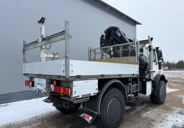 Mercedes-BenzUnimog U5000 + Nosturi Hiab 099 E-4 - Бортова вантажівка/ Платформа, Вантажівка з маніпулятором: фото 5 Mercedes-BenzUnimog U5000 + Nosturi Hiab 099 E-4 - Бортова вантажівка/ Платформа, Вантажівка з маніпулятором: фото 5