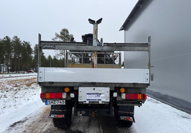 Mercedes-BenzUnimog U5000 + Nosturi Hiab 099 E-4 - Бортова вантажівка/ Платформа, Вантажівка з маніпулятором: фото 4 Mercedes-BenzUnimog U5000 + Nosturi Hiab 099 E-4 - Бортова вантажівка/ Платформа, Вантажівка з маніпулятором: фото 4