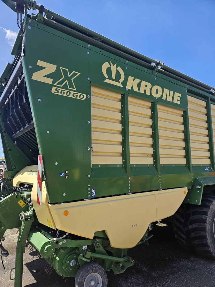 KRONE ZX560GD - Самозавантажувальний причіп: фото 1 KRONE ZX560GD - Самозавантажувальний причіп: фото 1