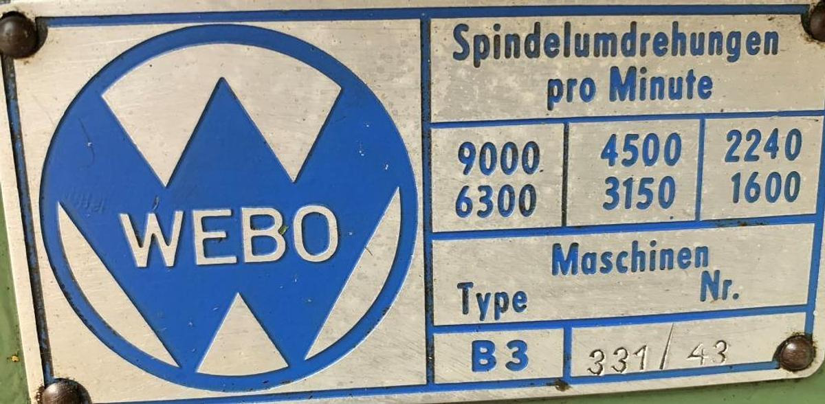 Tischbohrmaschine WEBO - Свердлильний верстат: фото 2 Tischbohrmaschine WEBO - Свердлильний верстат: фото 2