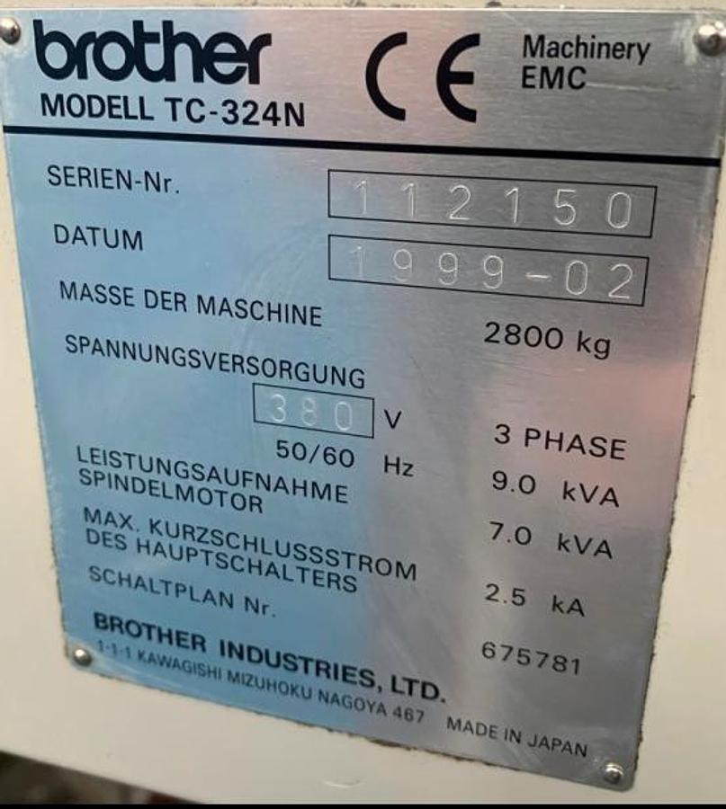 Vertikal-Bearbeitungszentrum BROTHER - Обробний центр: фото 3 Vertikal-Bearbeitungszentrum BROTHER - Обробний центр: фото 3