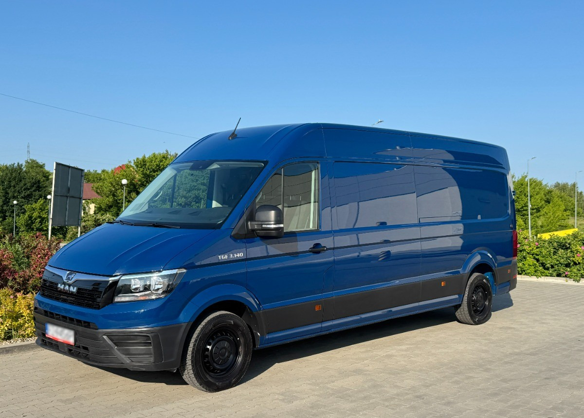 MAN TGE L4H3 XXL 2.0 TDI 140KM Kamera Masaże SalonPL FV23 JAK NOWY - Суцільнометалевий фургон: фото 1 MAN TGE L4H3 XXL 2.0 TDI 140KM Kamera Masaże SalonPL FV23 JAK NOWY - Суцільнометалевий фургон: фото 1