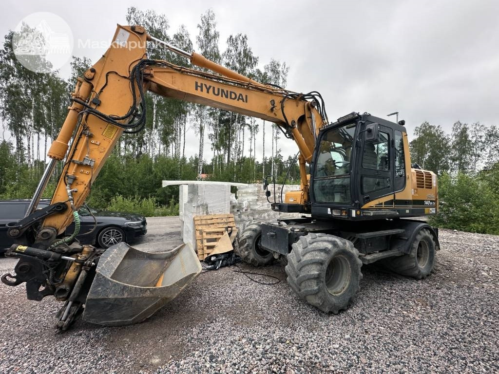 Hyundai Robex 140 W-7 A - Колісний екскаватор: фото 1 Hyundai Robex 140 W-7 A - Колісний екскаватор: фото 1