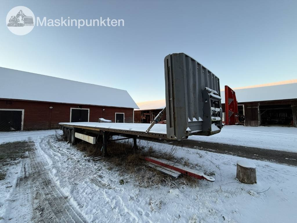 Krone SD flaktrailer - Бортовий напівпричіп/ Платформа: фото 1 Krone SD flaktrailer - Бортовий напівпричіп/ Платформа: фото 1