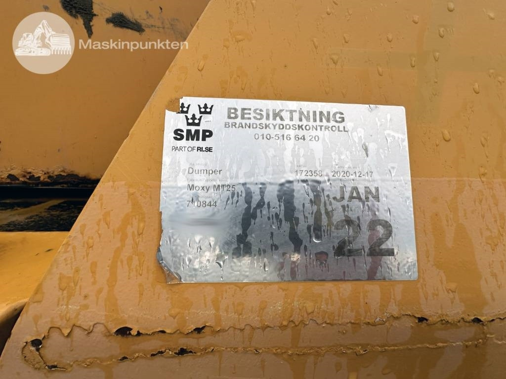 Шарнірний самоскид Moxy MT 25: фото 9