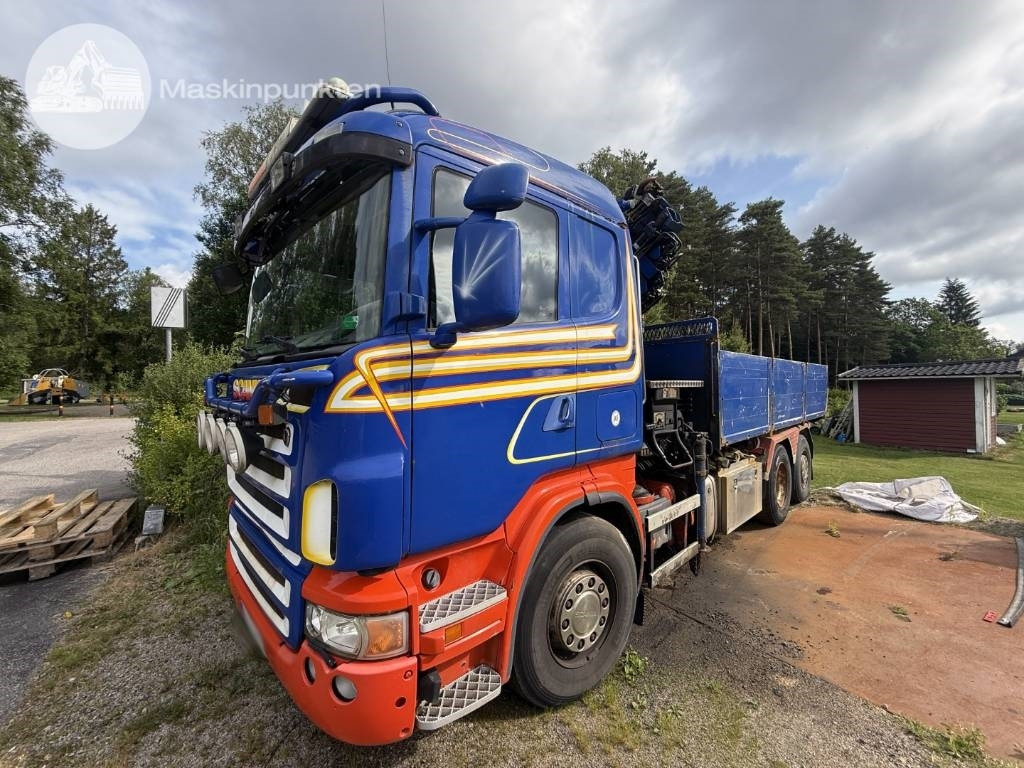Scania R 420 LB - Вантажівка з маніпулятором: фото 1 Scania R 420 LB - Вантажівка з маніпулятором: фото 1