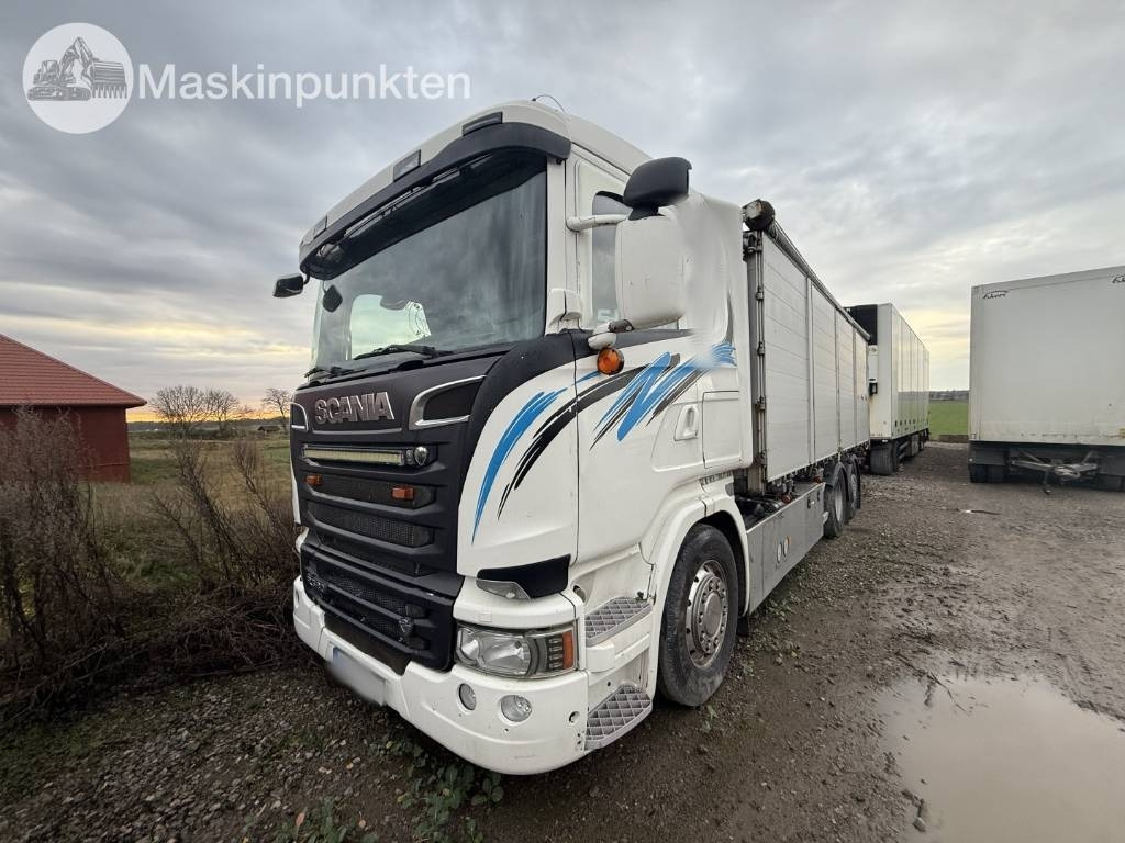 Scania R 580 - Вантажівка з закритим кузовом: фото 1 Scania R 580 - Вантажівка з закритим кузовом: фото 1