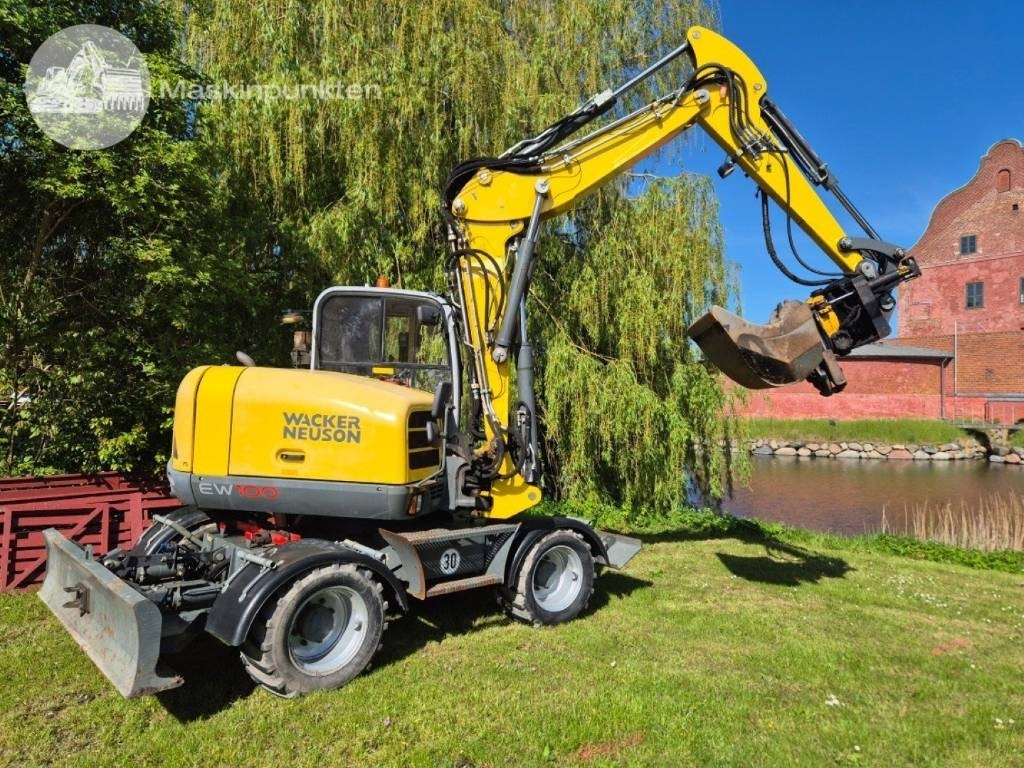 Wacker Neuson EW 100 med vagn - Колісний екскаватор: фото 5 Wacker Neuson EW 100 med vagn - Колісний екскаватор: фото 5