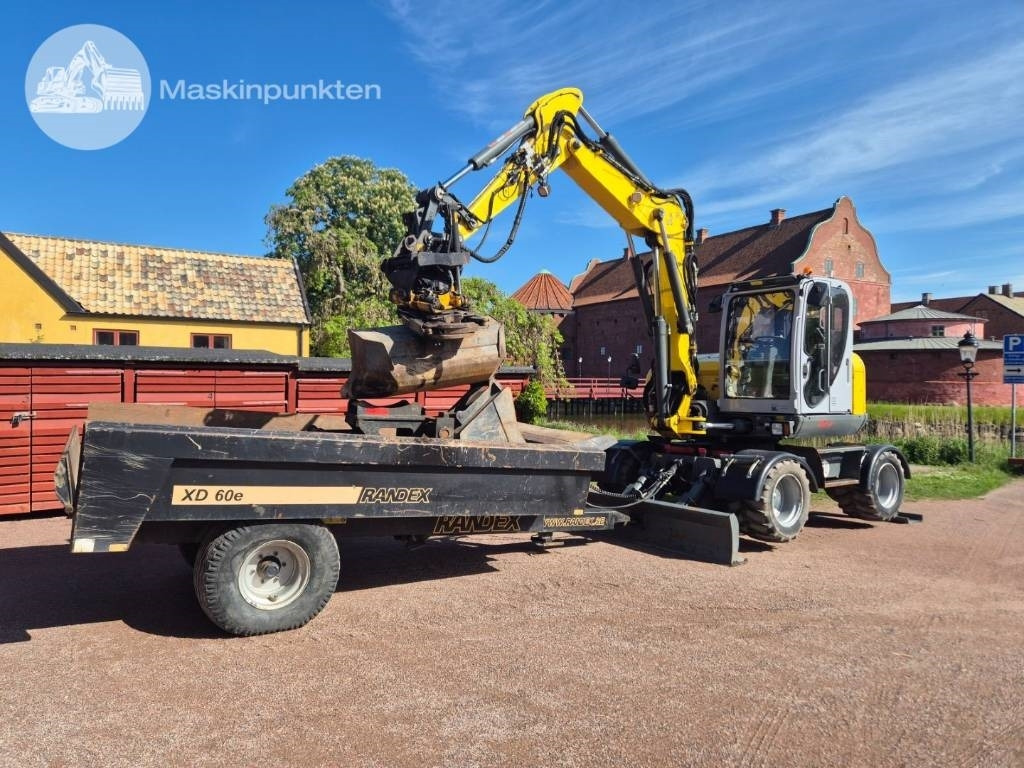 Wacker Neuson EW 100 med vagn - Колісний екскаватор: фото 2 Wacker Neuson EW 100 med vagn - Колісний екскаватор: фото 2