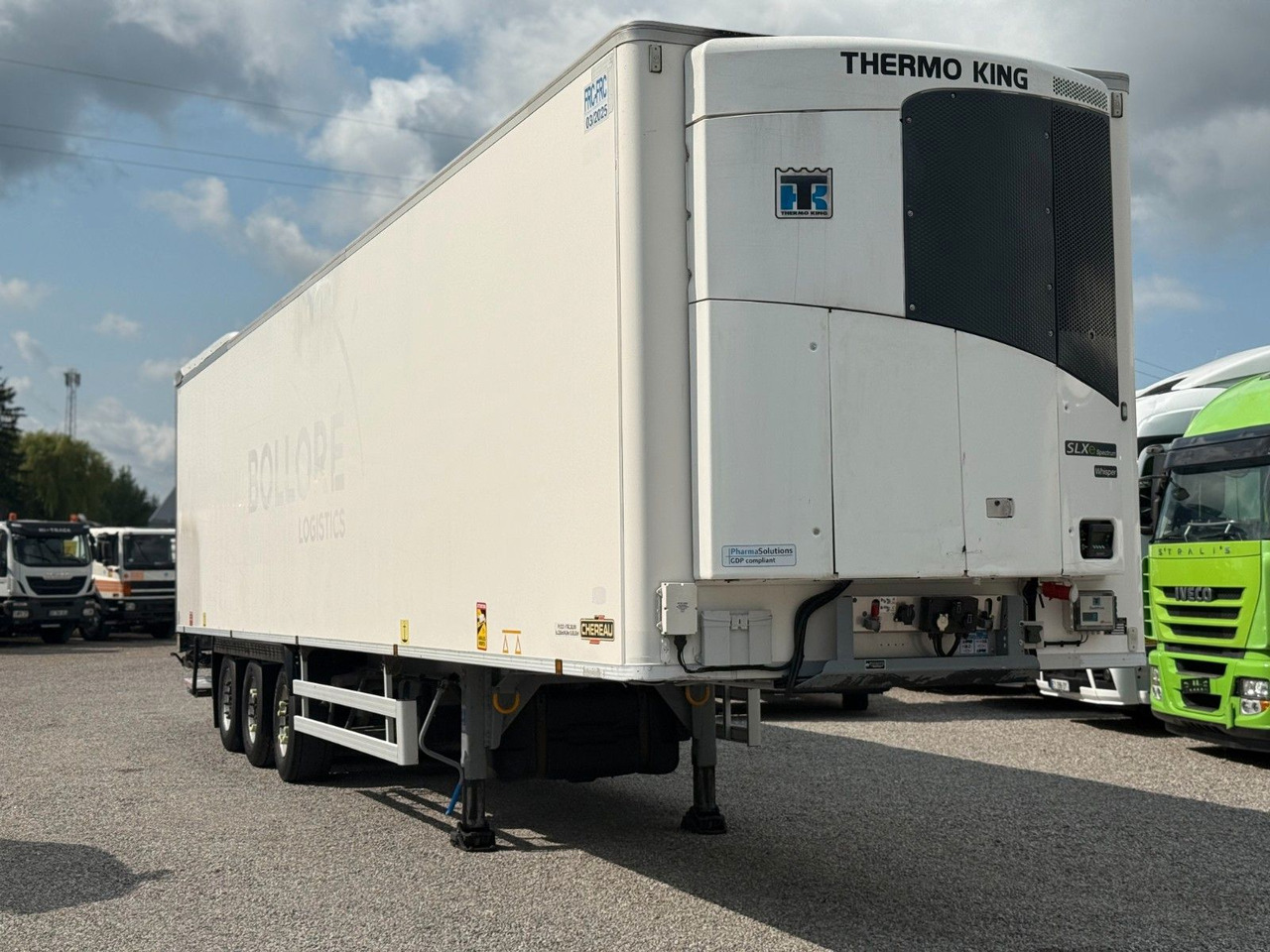 Chereau THERMO KING SLXe DIESEL/ELECTRIC SAF - Рефрижератор напівпричіп: фото 1 Chereau THERMO KING SLXe DIESEL/ELECTRIC SAF - Рефрижератор напівпричіп: фото 1