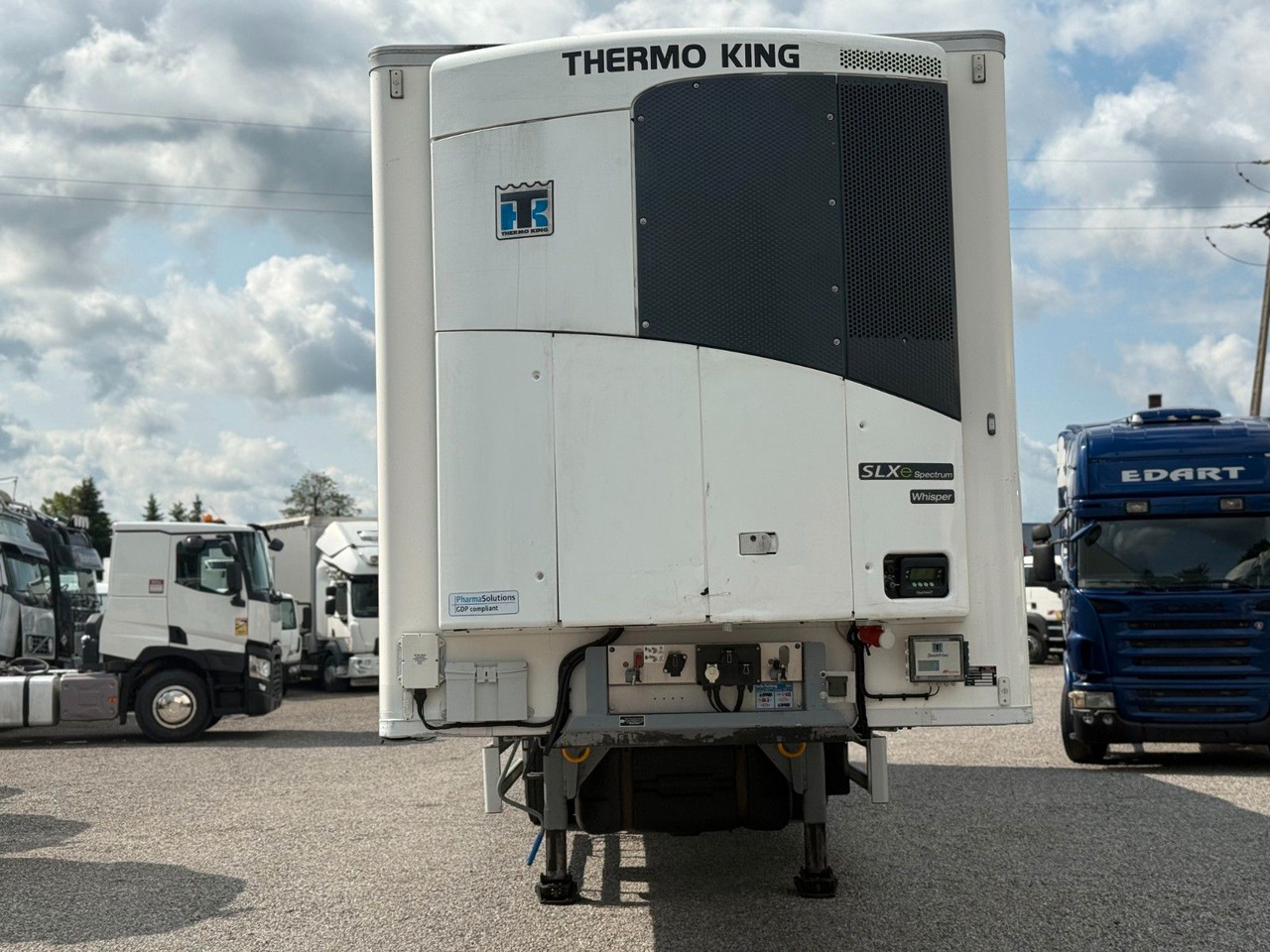 Chereau THERMO KING SLXe DIESEL/ELECTRIC SAF - Рефрижератор напівпричіп: фото 2 Chereau THERMO KING SLXe DIESEL/ELECTRIC SAF - Рефрижератор напівпричіп: фото 2