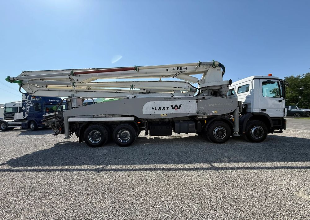 Mercedes-Benz ACTROS 4141 8X4 42 M GOTOWA DO PRACY - Інша техніка: фото 4 Mercedes-Benz ACTROS 4141 8X4 42 M GOTOWA DO PRACY - Інша техніка: фото 4