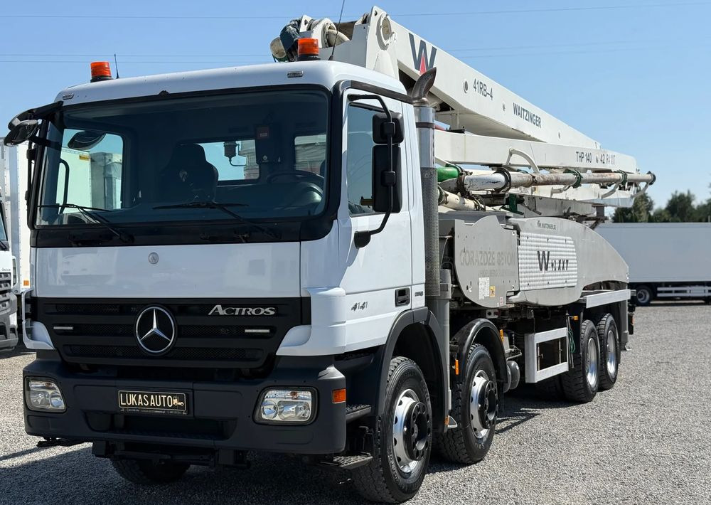 Mercedes-Benz ACTROS 4141 8X4 42 M GOTOWA DO PRACY - Інша техніка: фото 1 Mercedes-Benz ACTROS 4141 8X4 42 M GOTOWA DO PRACY - Інша техніка: фото 1