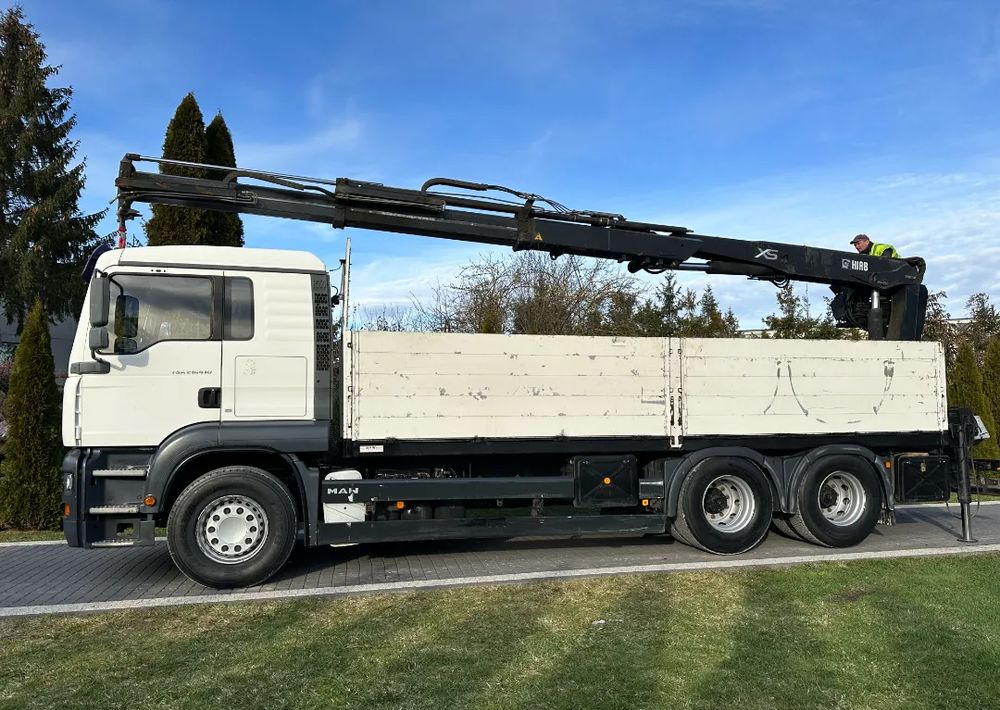 MAN TGA 24.410 6x4 HIAB MANUAL - Бортова вантажівка/ Платформа, Вантажівка з маніпулятором: фото 5 MAN TGA 24.410 6x4 HIAB MANUAL - Бортова вантажівка/ Платформа, Вантажівка з маніпулятором: фото 5