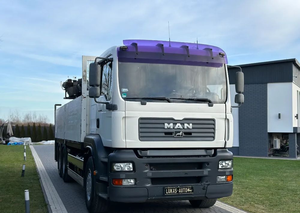 MAN TGA 24.410 6x4 HIAB MANUAL - Бортова вантажівка/ Платформа, Вантажівка з маніпулятором: фото 4 MAN TGA 24.410 6x4 HIAB MANUAL - Бортова вантажівка/ Платформа, Вантажівка з маніпулятором: фото 4