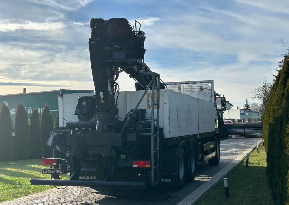 Вантажівка з маніпулятором, Бортова вантажівка/ Платформа MAN TGA 24.410 6x4 HIAB MANUAL: фото 10