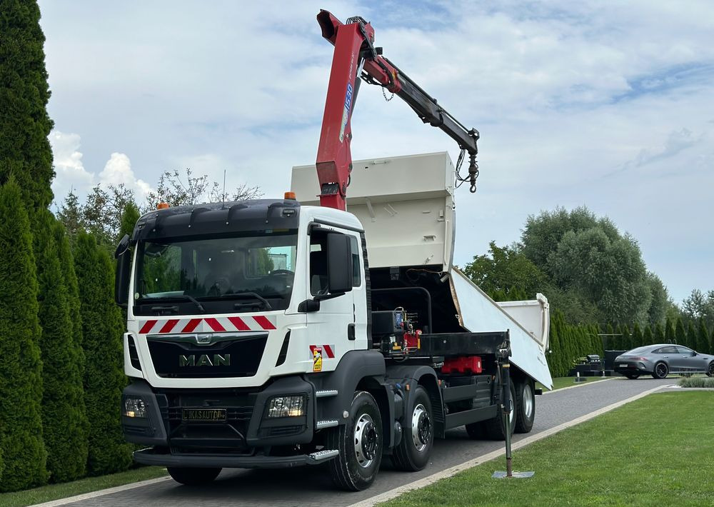 MAN TGS 440 / 8x4 / HMF 1530 / HYDROBURTA - Самоскид вантажівка: фото 1 MAN TGS 440 / 8x4 / HMF 1530 / HYDROBURTA - Самоскид вантажівка: фото 1