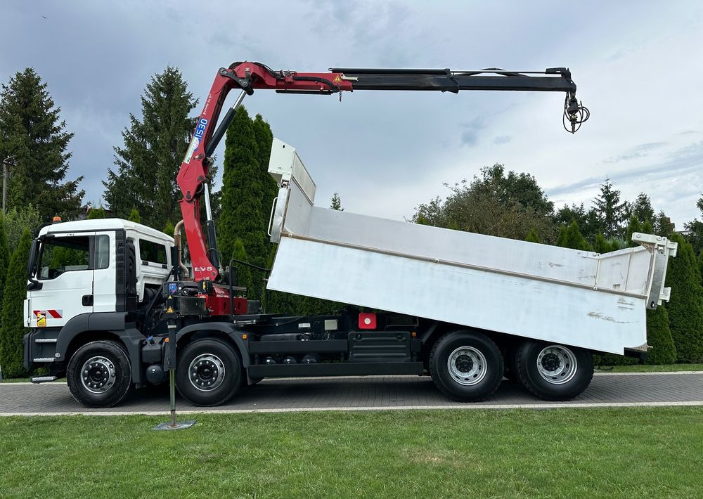MAN TGS 440 / 8x4 / HMF 1530 / HYDROBURTA - Самоскид вантажівка: фото 4 MAN TGS 440 / 8x4 / HMF 1530 / HYDROBURTA - Самоскид вантажівка: фото 4