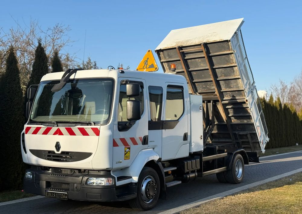Renault MIDLUM 220 12 T WYWROTKA 6 MIEJSC - Самоскид вантажівка: фото 1 Renault MIDLUM 220 12 T WYWROTKA 6 MIEJSC - Самоскид вантажівка: фото 1