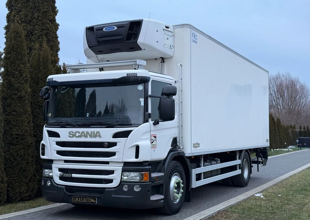 Scania P 280 CHEREAU CARRIER HAKÓWKA - Рефрижератор вантажівка: фото 2 Scania P 280 CHEREAU CARRIER HAKÓWKA - Рефрижератор вантажівка: фото 2