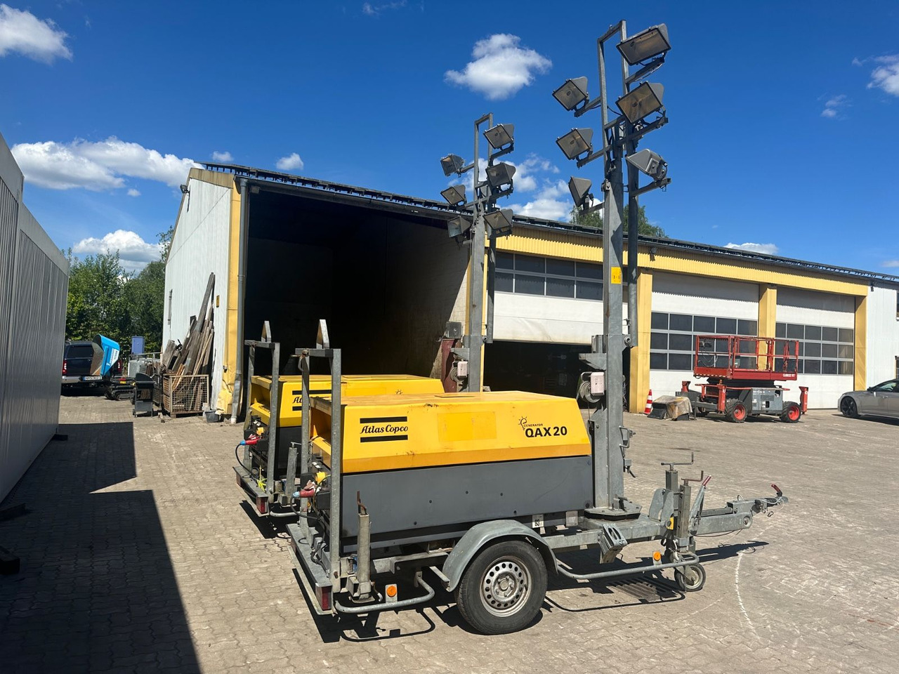 Atlas Copco QAX20 Generator / Lichtgiraffe / TÜV 02/2026 - Електричний генератор: фото 3 Atlas Copco QAX20 Generator / Lichtgiraffe / TÜV 02/2026 - Електричний генератор: фото 3