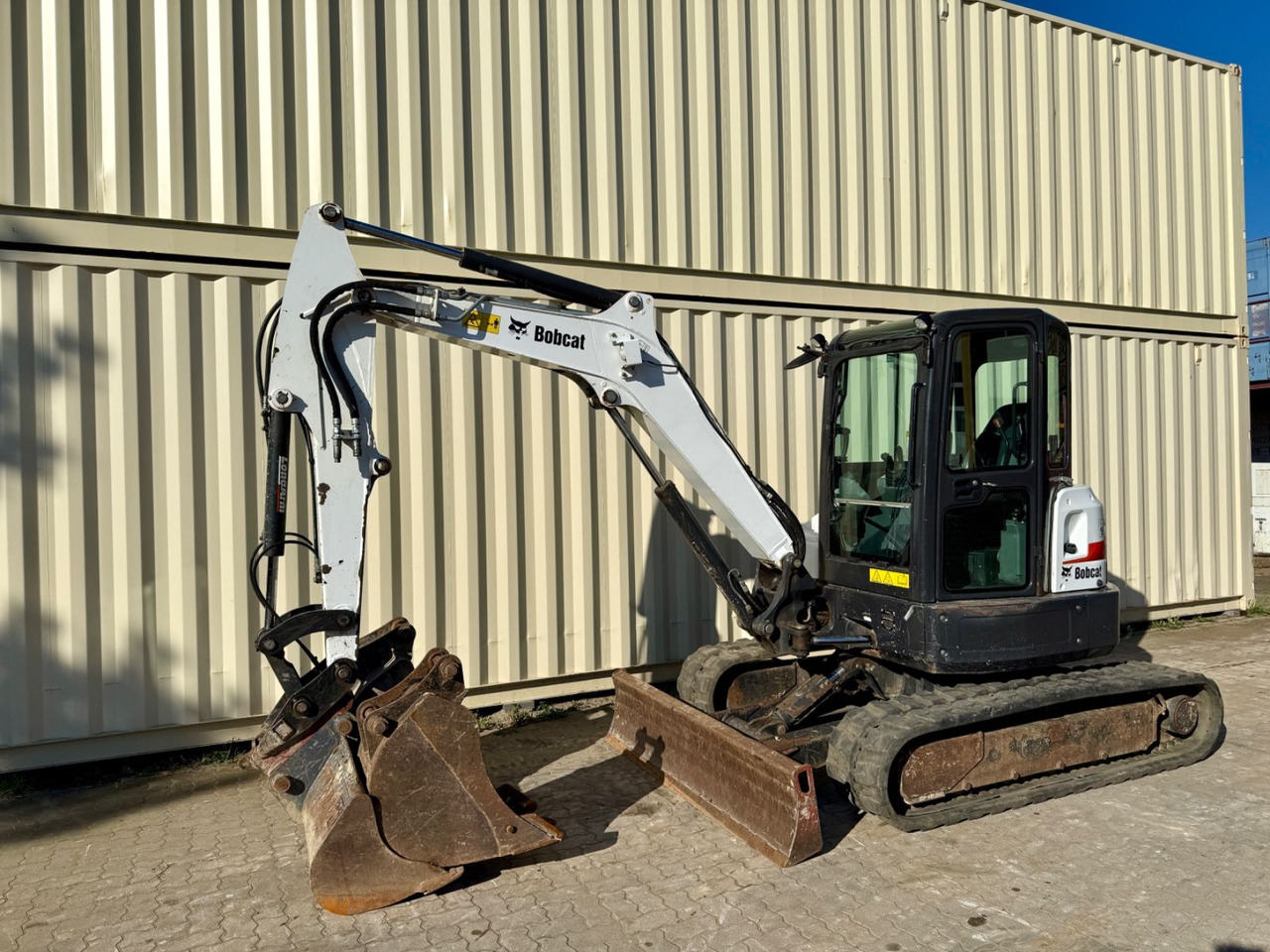 Bobcat E45 / 2020 BJ / 2.082 H / 3 x Löffel - Міні-екскаватор: фото 1 Bobcat E45 / 2020 BJ / 2.082 H / 3 x Löffel - Міні-екскаватор: фото 1