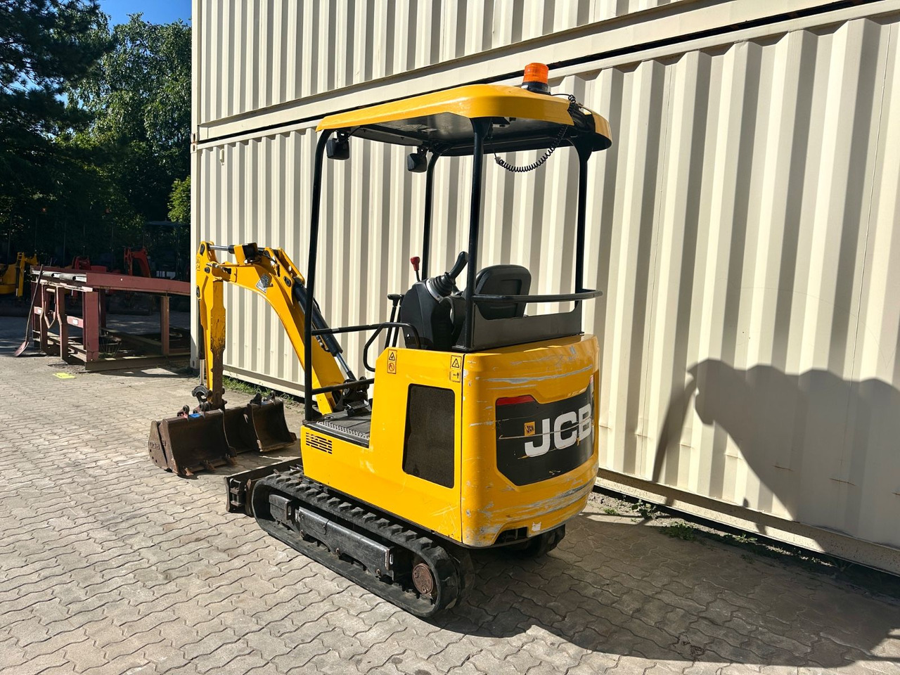 JCB 16C-1 /2020 BJ/943 BH/verbr. Laufwerk/3xLöffel - Міні-екскаватор: фото 3 JCB 16C-1 /2020 BJ/943 BH/verbr. Laufwerk/3xLöffel - Міні-екскаватор: фото 3