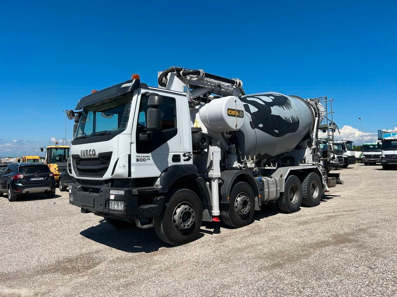 Iveco TRAKKER 500 CIFA MAGNUM MK32L - Автобетононасос-змішувач: фото 3 Iveco TRAKKER 500 CIFA MAGNUM MK32L - Автобетононасос-змішувач: фото 3