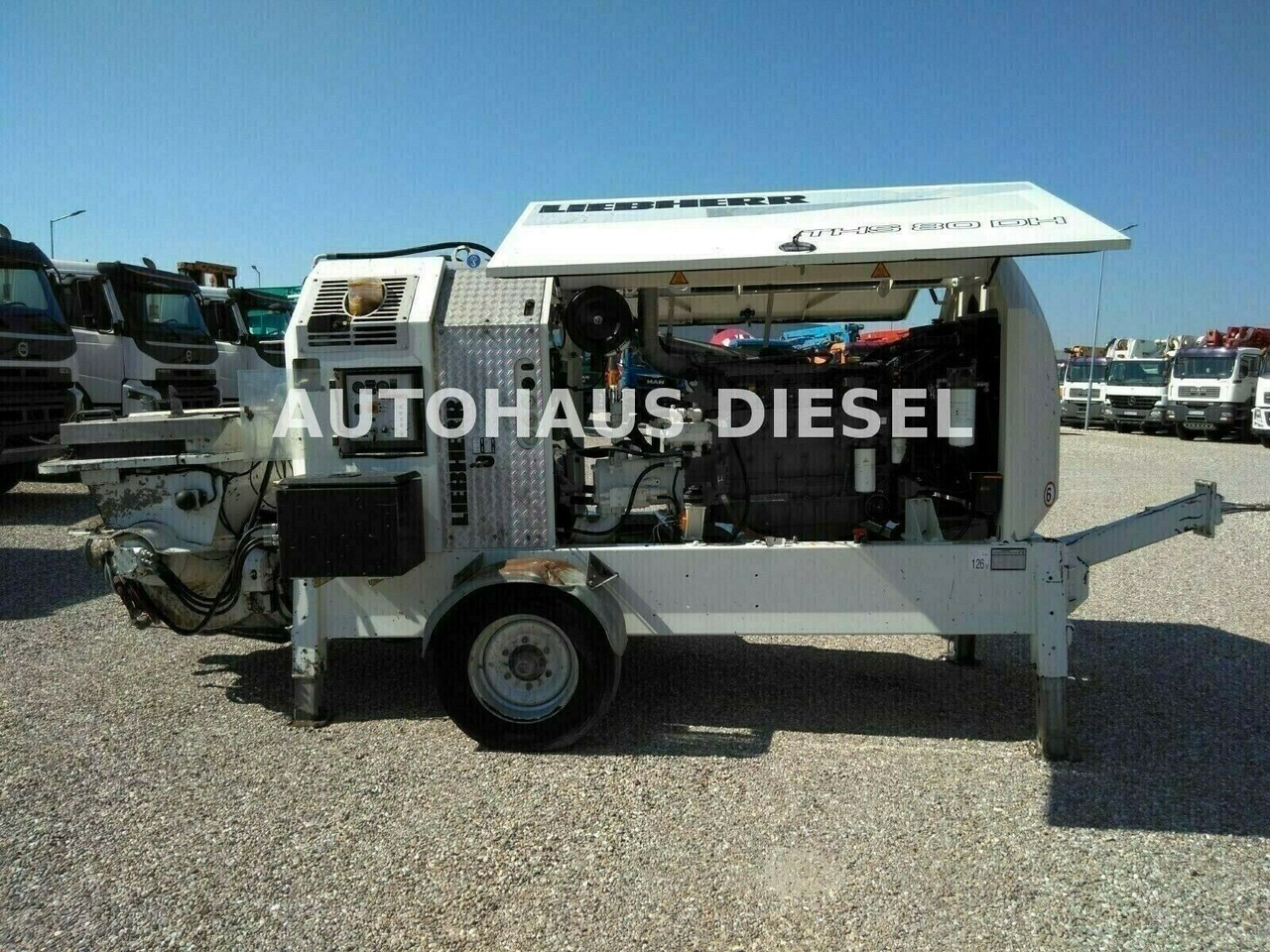 Liebherr THS 80 DH - Стаціонарний бетононасос: фото 5 Liebherr THS 80 DH - Стаціонарний бетононасос: фото 5