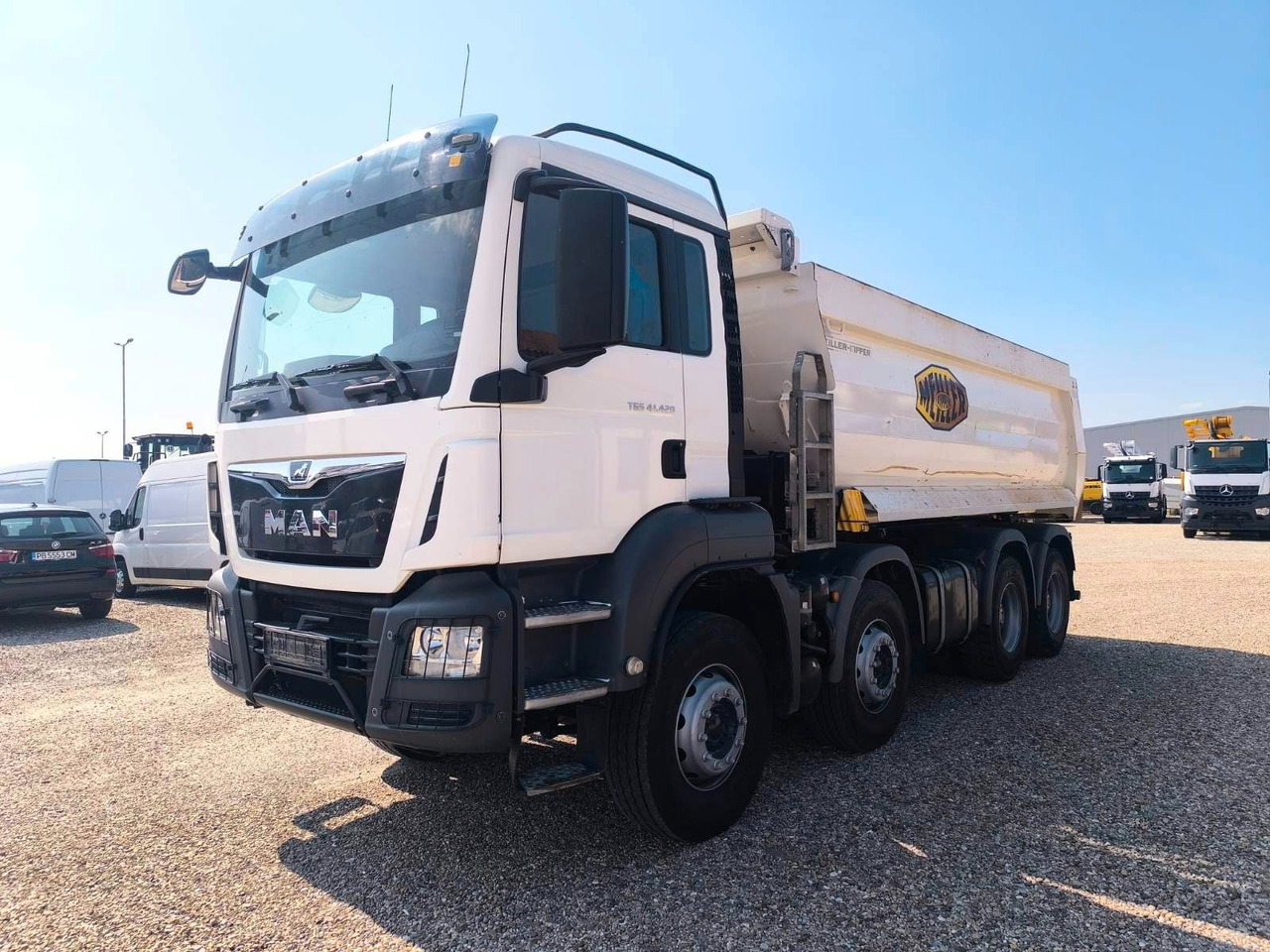 MAN TGS 41.420 MEILLER KIPPER - Скіповий навантажувач вантажівка: фото 3 MAN TGS 41.420 MEILLER KIPPER - Скіповий навантажувач вантажівка: фото 3