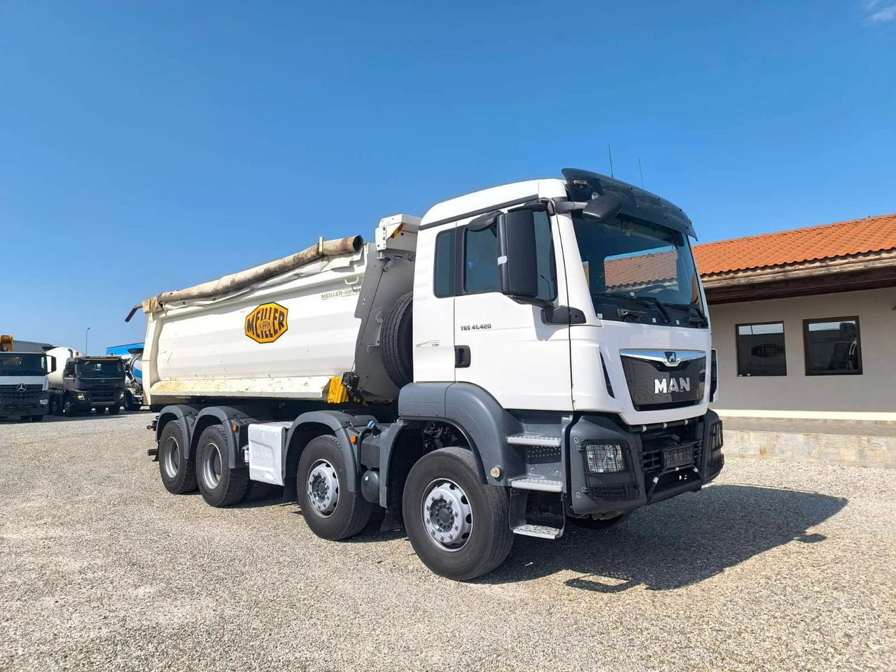MAN TGS 41.420 MEILLER KIPPER - Скіповий навантажувач вантажівка: фото 1 MAN TGS 41.420 MEILLER KIPPER - Скіповий навантажувач вантажівка: фото 1