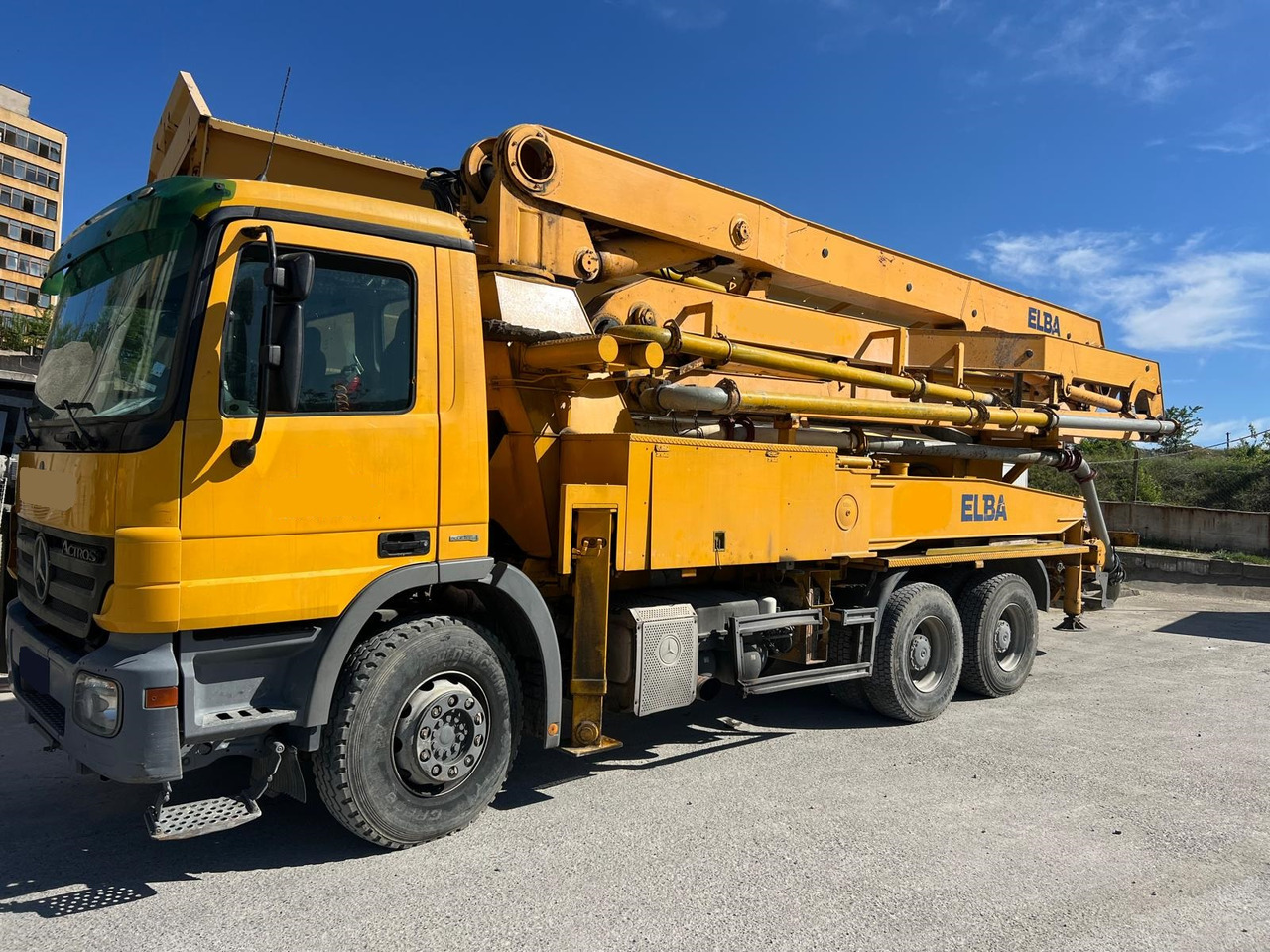 MERCEDES-BENZ ACTROS 3332 ELBA SCHWING 36M - Автобетононасос: фото 1 MERCEDES-BENZ ACTROS 3332 ELBA SCHWING 36M - Автобетононасос: фото 1