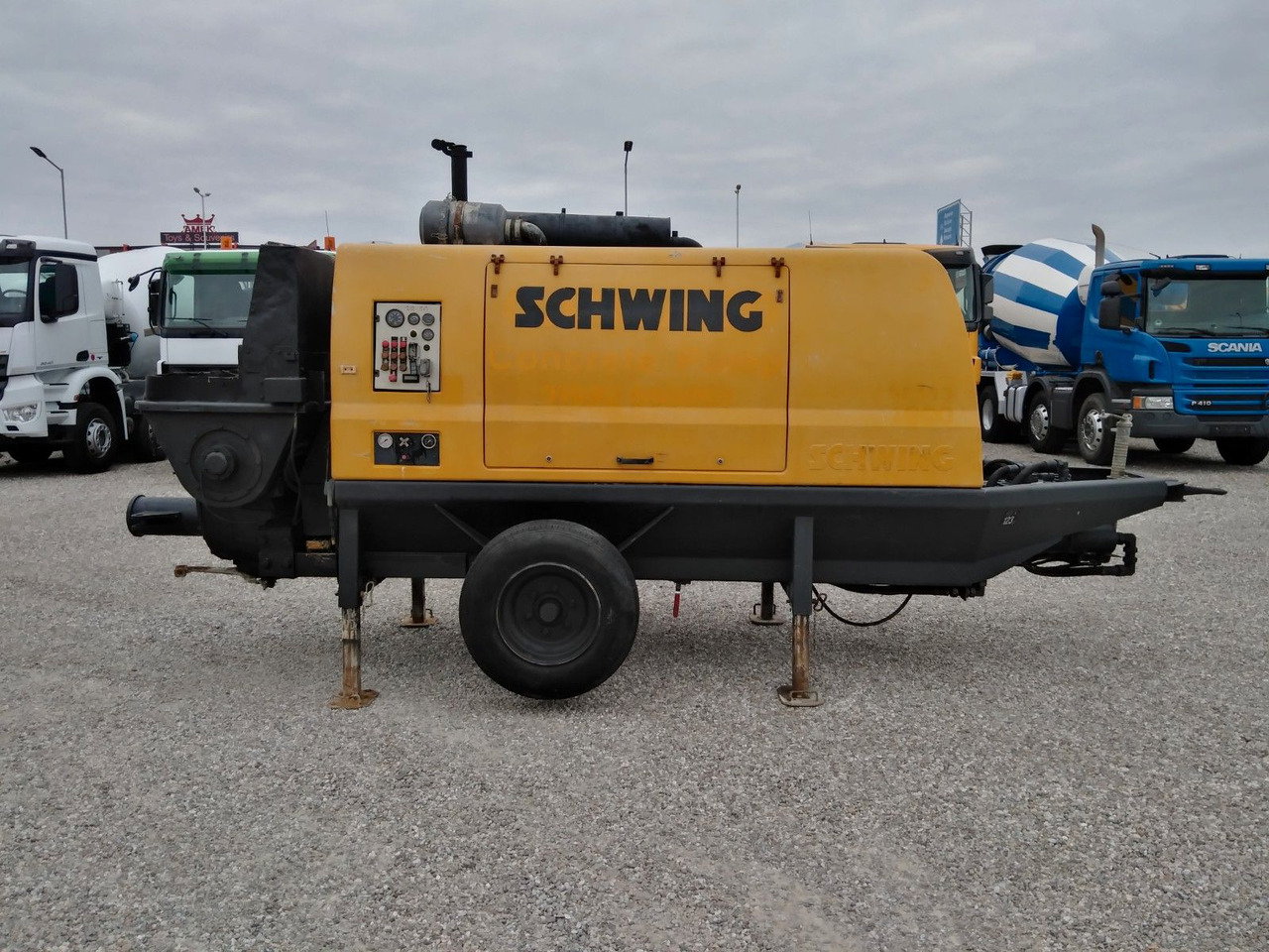 SCHWING SP 1800 D - Автобетононасос: фото 1 SCHWING SP 1800 D - Автобетононасос: фото 1